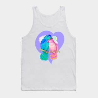 Lovebird parrots Tank Top